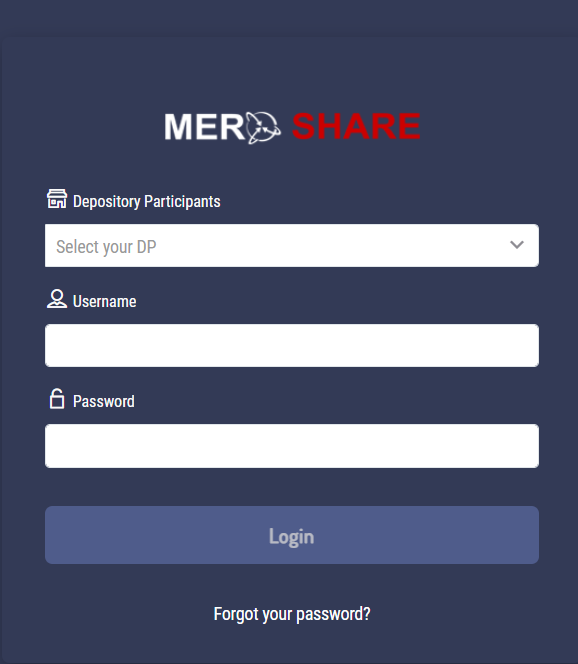mero share login